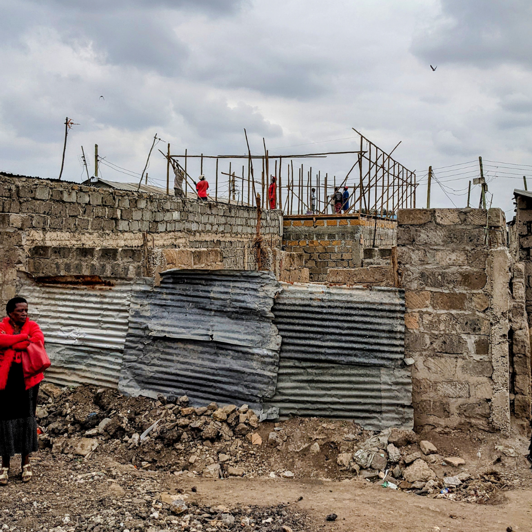 Construction site in Mukuru kwa Reuben