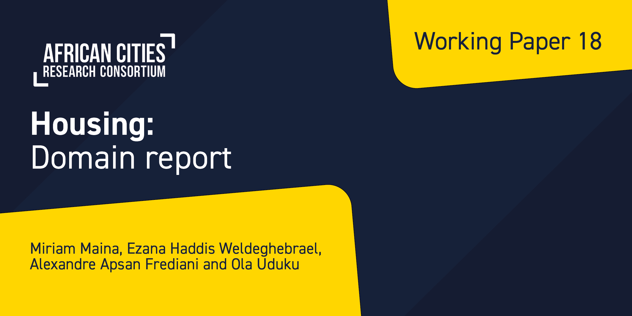Housing: Domain Report