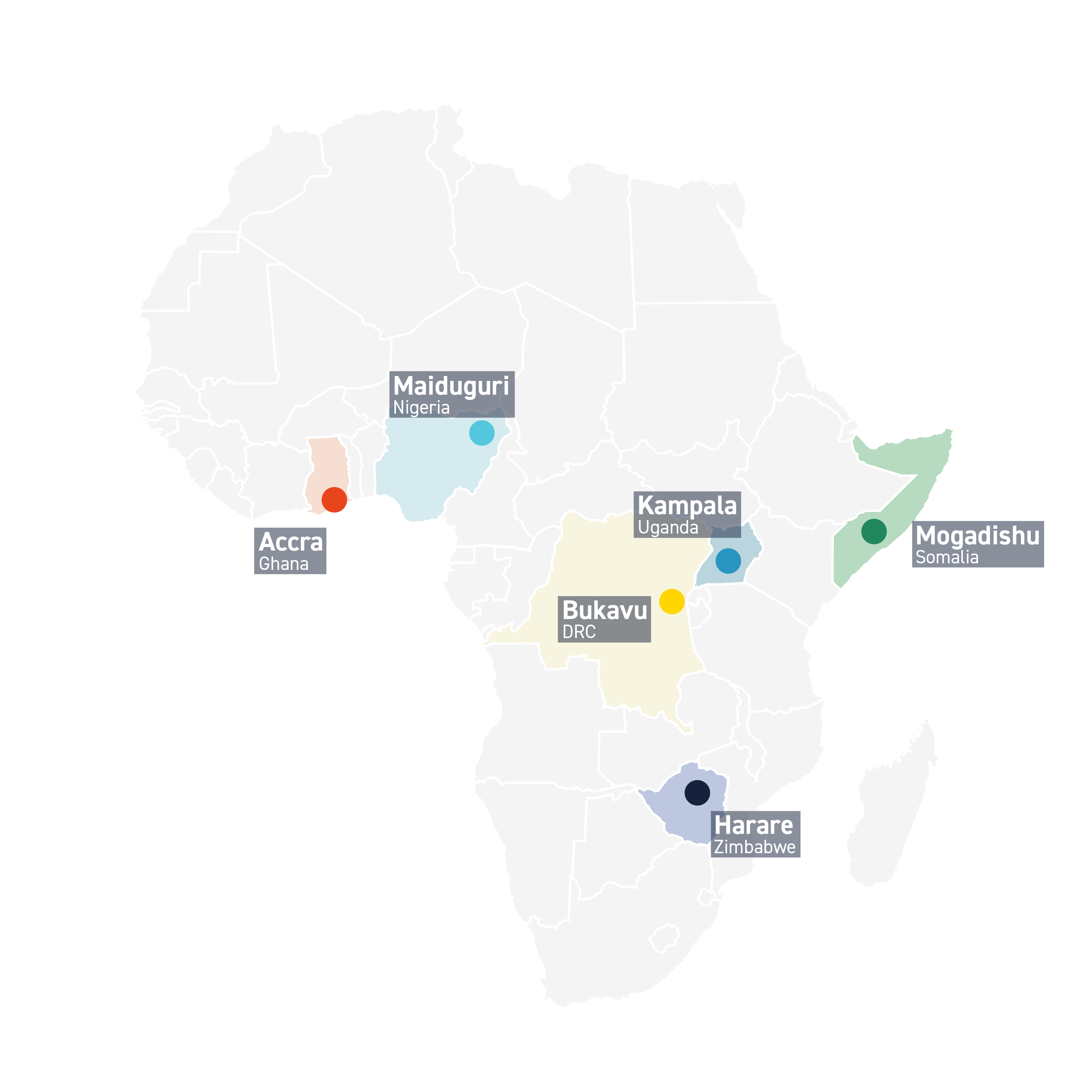 Land and connectivity cities
