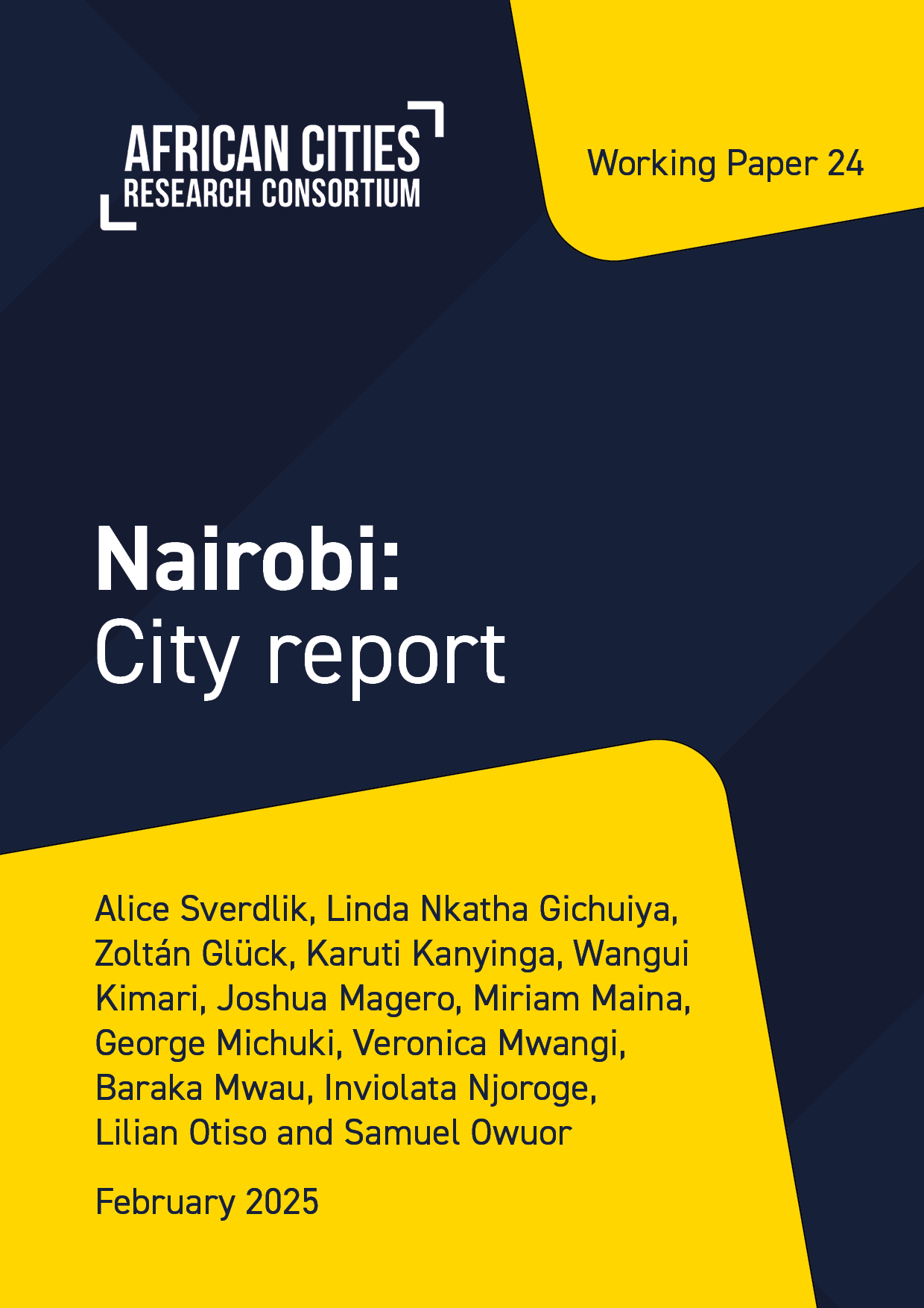 Nairobi city report
