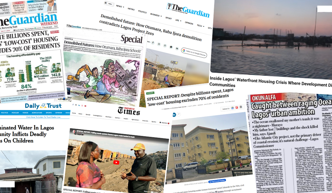 Building capacity and raising awareness around urban issues in Lagos